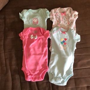 4 Premie Onesies